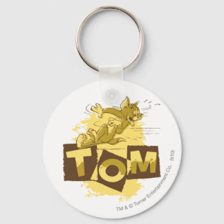 Tom schiebt Stopp Schlüsselanhänger