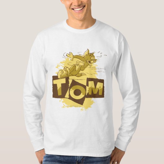 Tom schiebt Stopp T-Shirt (Vorderseite)