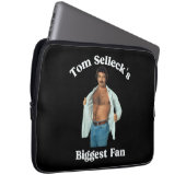 Tom Sellecks größter Fan Retro-Design Laptopschutzhülle (Vorne Rechts)