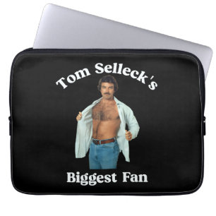 Tom Sellecks größter Fan Retro-Design Laptopschutzhülle