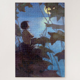 Tom sieht sich den Mond an, Jessie Willcox-Smith Puzzle