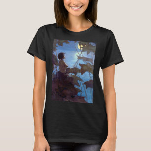 Tom sieht sich den Mond an, Jessie Willcox-Smith T-Shirt