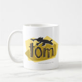 Tom-Silhouette-Logo Kaffeetasse (Links)