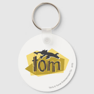 Tom-Silhouette-Logo Schlüsselanhänger