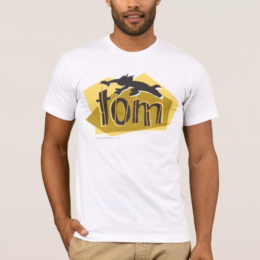 Tom-Silhouette-Logo T-Shirt (Vorderseite)