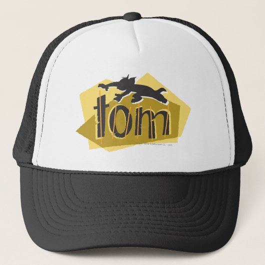 Tom-Silhouette-Logo Truckerkappe (Vorderseite)