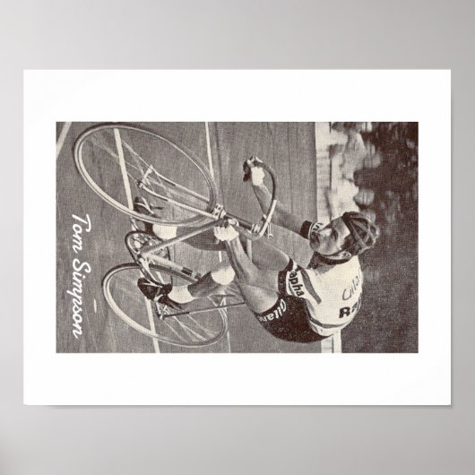 Tom Simpson Poster drucken (Vorne)