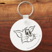 Tom Sleepy Cat Schlüsselanhänger (Vorderseite)