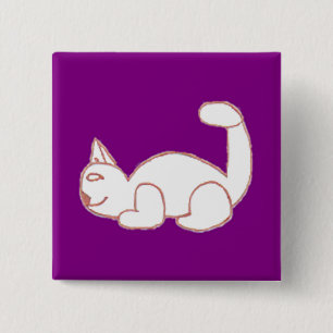 Tom Square Abzeichen Button