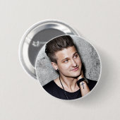 (Tom) Standard, 5,7 cm (2,25") rundes Abzeichen Button (Vorne & Hinten)