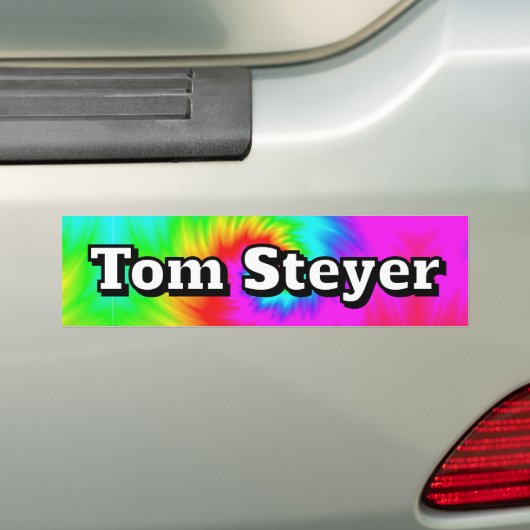 Tom Steyer ( Sie können die Wörter ändern )  Autoaufkleber (Auf Auto)