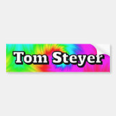 Tom Steyer ( you may change the words ) Autoaufkleber (Vorne)