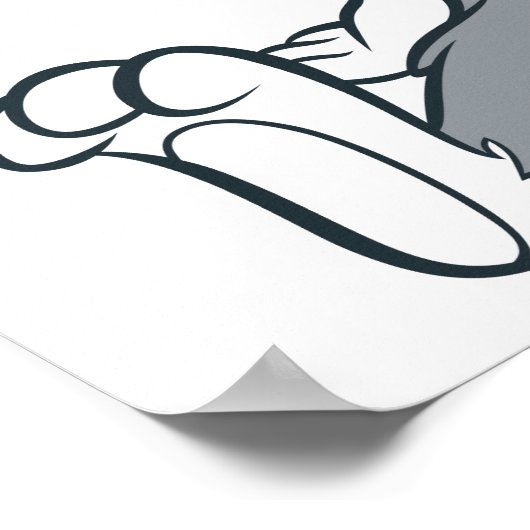 Tom Sulking Poster (Ecke)