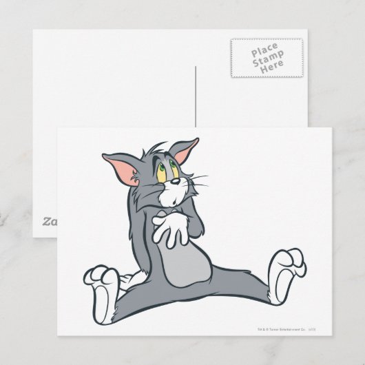Tom Sulking Postkarte (Vorne/Hinten)