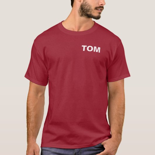 TOM-T - Shirt (Vorderseite)