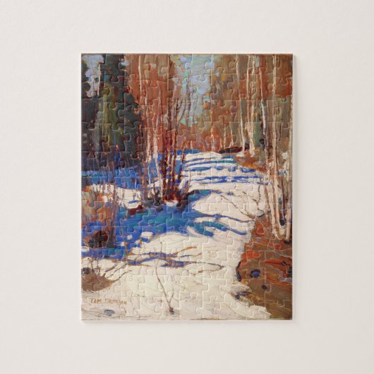 Tom Thomrad Painting Path Mowat Lodge Puzzle (Vertikal)