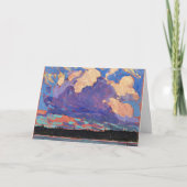 Tom Thomson - Abend Cloud Karte (Vorderseite)