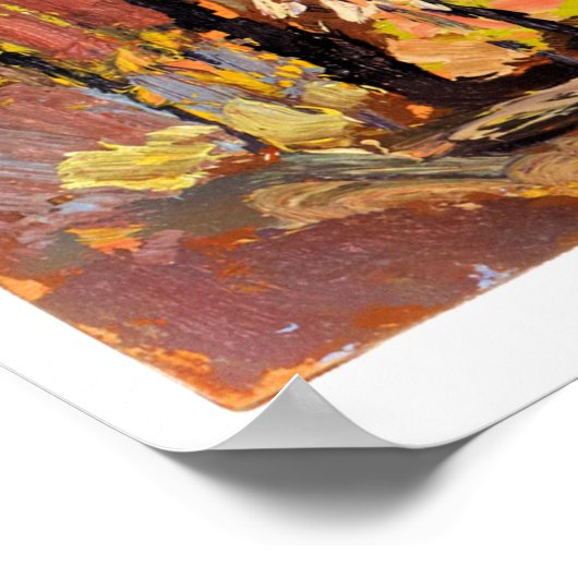 Tom Thomson - Artist's Camp, Kanusee Poster (Ecke)