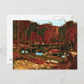 Tom Thomson - Backwater Postkarte (Vorne/Hinten)