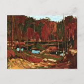 Tom Thomson - Backwater Postkarte (Vorderseite)