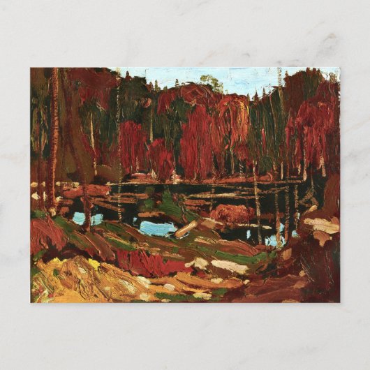Tom Thomson - Backwater Postkarte (Vorderseite)