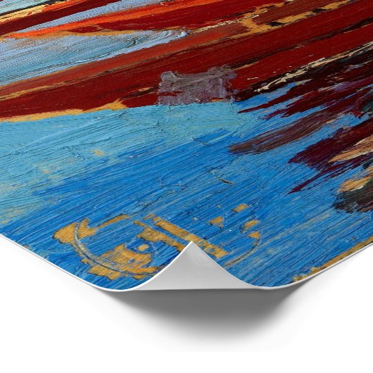 Tom Thomson Bateaux Poster (Ecke)