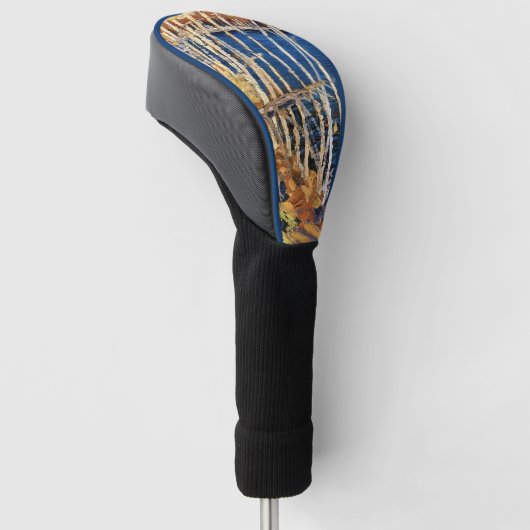 Tom Thomson - Blauer See, schöne Kunst Golf Headcover (angewinkelt)