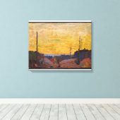 Tom Thomson - BURNED OVER LAND 1916 Leinwanddruck (Insitu (Holzboden))