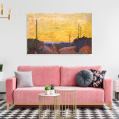 Tom Thomson - BURNED OVER LAND 1916 Leinwanddruck (Insitu (Wohnzimmer))