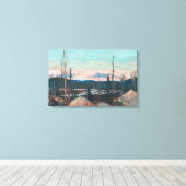 Tom Thomson - BURNT-GEBIET MIT RAGGED ROCKS 1915 Leinwanddruck (Insitu (Holzboden))