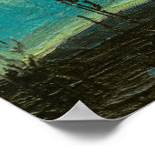 Tom Thomson Canadian Painting Northern Lights Poster (Ecke)