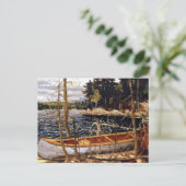 Tom Thomson - Das Kanu Postkarte (Stehend Vorderseite)