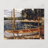 Tom Thomson - Das Kanu Postkarte (Vorderseite)
