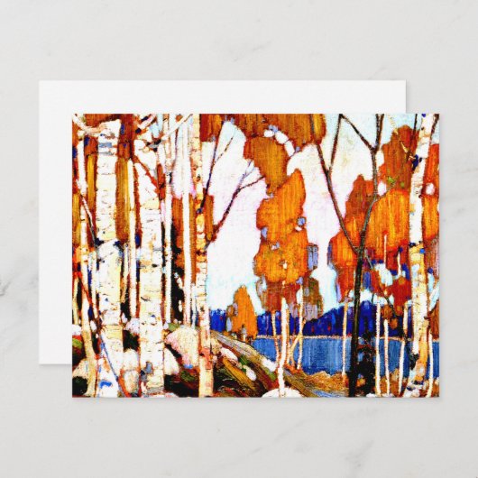 Tom Thomson - Dekorative Landschaft (Vorne/Hinten)