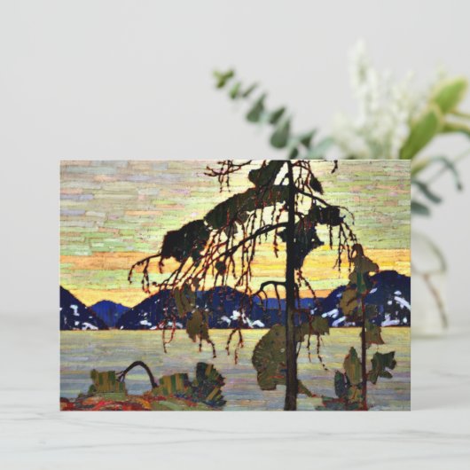 Tom Thomson - Der Jack Pine, Karte (Stehend Vorderseite)