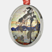 Tom Thomson - Der Jack Pine, Ornament Aus Metall (Links)