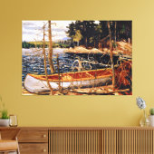 Tom Thomson - Die Canoe Canvas Print Leinwanddruck (Insitu (Wohnzimmer))