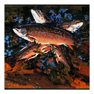 Tom Thomson - Drei Trout Poster