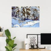 Tom Thomson - Erster Schnee im Herbst Poster (Heimbüro)