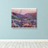 Tom Thomson - FIRE SWEPT HILLS 1915 Leinwanddruck (Insitu (Holzboden))