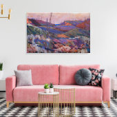 Tom Thomson - FIRE SWEPT HILLS 1915 Leinwanddruck (Insitu (Wohnzimmer))