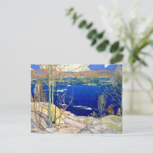 Tom Thomson - Frühjahrs Postkarte (Stehend Vorderseite)