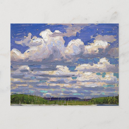 Tom-Thomson-Gemälde, Sommer Tag Postkarte (Vorderseite)