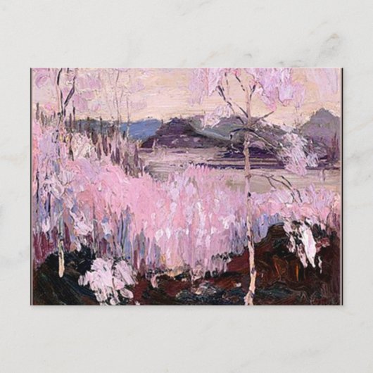 Tom Thomson - Graupelsturm Postkarte (Vorderseite)