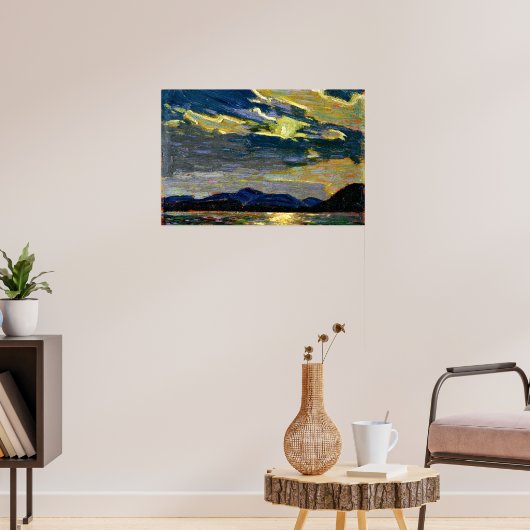 Tom Thomson - Heiße Sommer Mondlicht Poster (Wohnzimmer 3)
