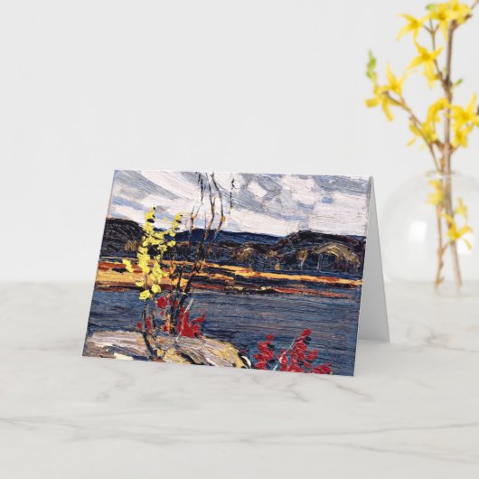 Tom Thomson - Herbst, Algonquin Park Karte (Gelbe Blume)