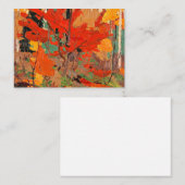 Tom Thomson - Herbst, Herbst 1916 Mitteilungskarte (Vorne/Hinten)