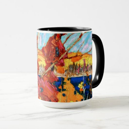 Tom Thomson - Herbstblätter Tasse (VorderseiteRechts)