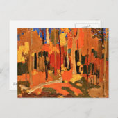 Tom Thomson - Herbstfarbe Postkarte (Vorne/Hinten)