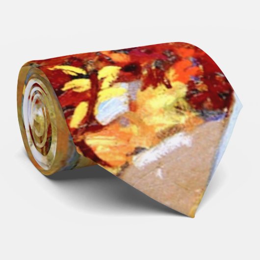 Tom Thomson - Herbstgarten, berühmtes Gemälde Krawatte (Gerollt)